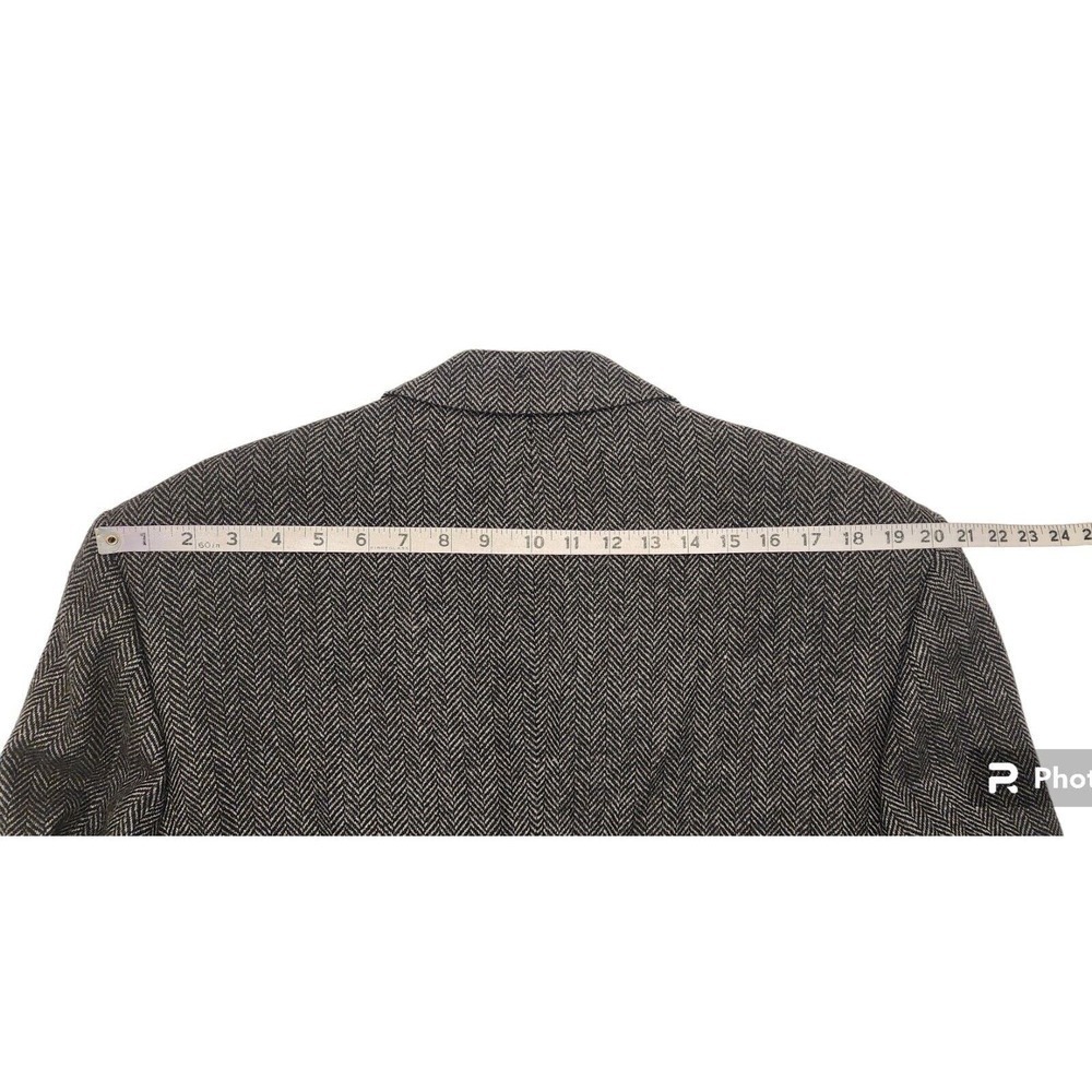 Yves Saint Laurent YSL Cashmere Wool Sport Coat Blazer Herringbone 42R - Picture 15 of 16